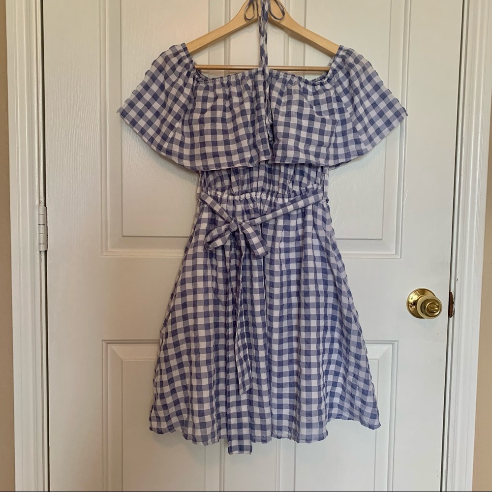 Anthropologie 11.1. TYLHO Kinsley Gingham Dress
